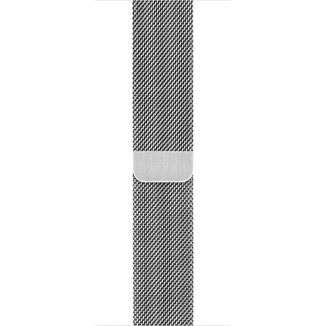 Curea iUni compatibila cu Apple Watch 1/2/3/4/5/6/7, 40mm, Milanese Loop, Otel Inoxidabil, Silver